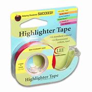 Highlighter Tape .5" x 720" 3-Line Fluorescent Purple #17415